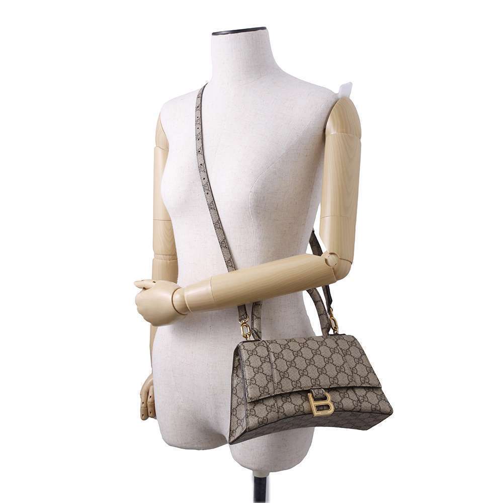 Balenciaga handbag Hacker bag shoulder Project Gucci collaboration Hourglass - Picture 6 of 12